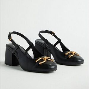 TORRID Slingback Block Heel with Hardware Size 12